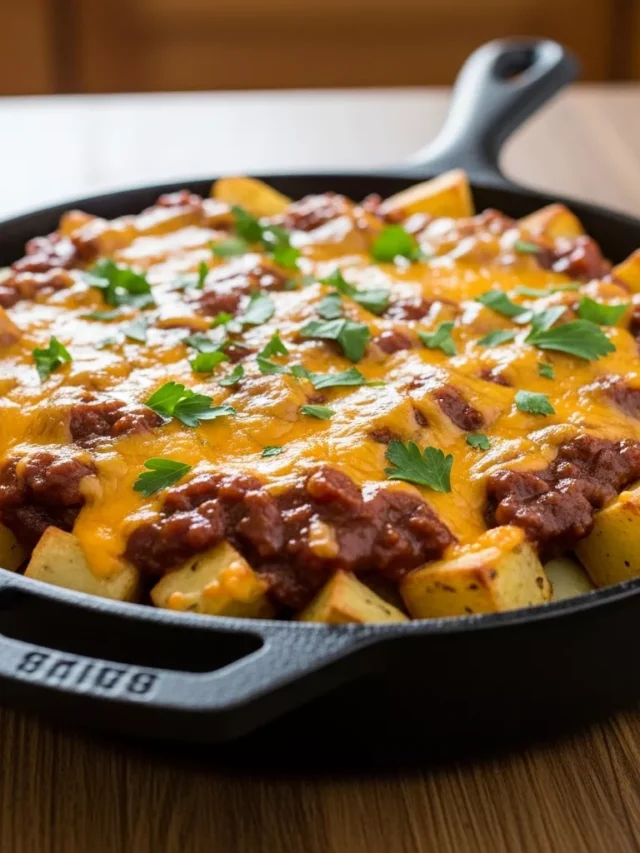 Comforting Sloppy Joe Potato Skillet – Easy One-pan Dinner (Web Story)