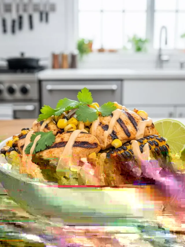 Easy Street Corn Chicken Rice Bowl Recipe – Flavorful And Quick (Web Story)