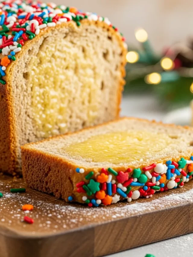 Delicious Christmas Sprinkle Buttermilk Bread Is Holiday Magic (Web Story)