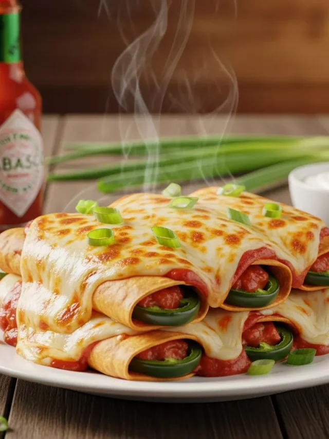 Jalapeño Popper Enchiladas Amazing Jalapeño Popper Cheesy Chicken Enchiladas Recipe (Web Story)