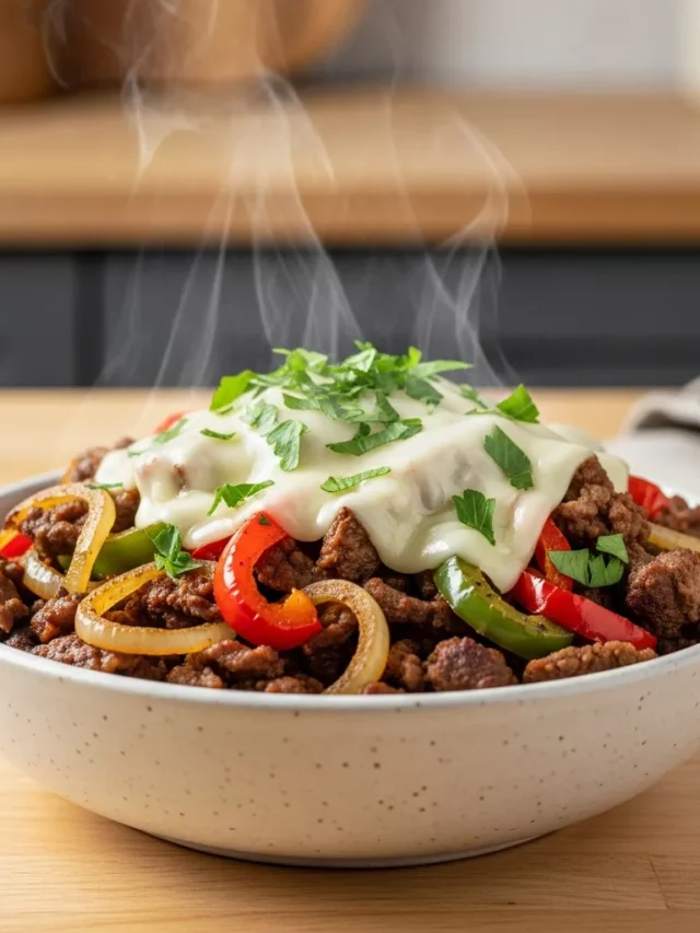 Ultimate Keto Philly Cheesesteak Bowl For A Quick Dinner (Web Story)