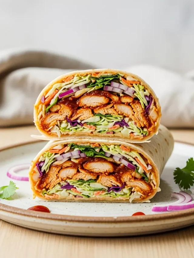 Savory Bbq Chicken Coleslaw Wraps: Your New Favorite Easy Meal (Web Story)