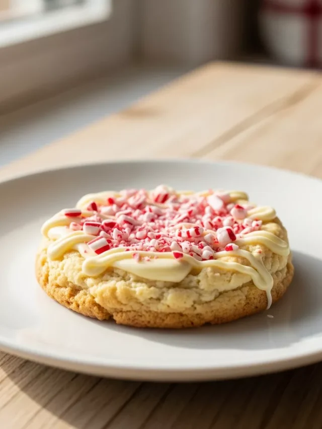Sparkling Peppermint Cheesecake Cookies: A Festive Holiday Delight (Web Story)
