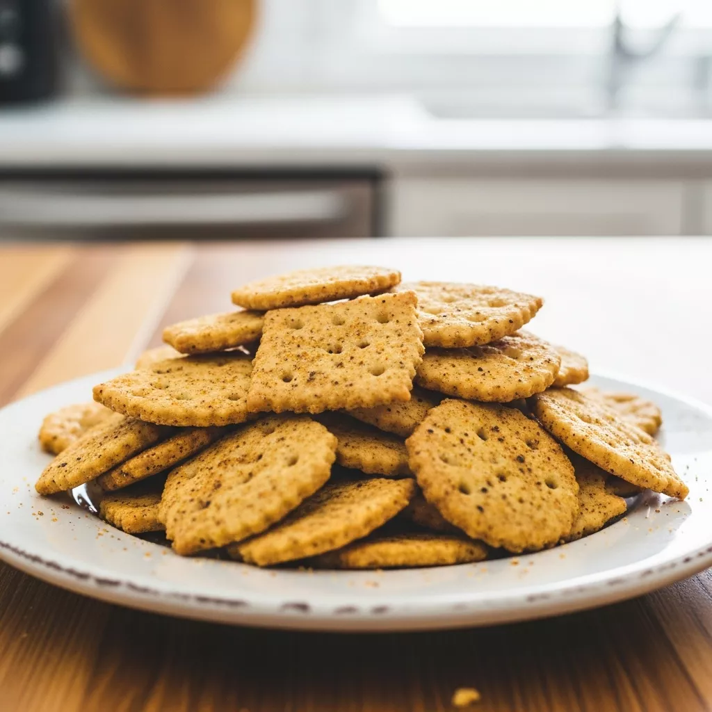 Close-up of delicious homemade alabama fire crackers