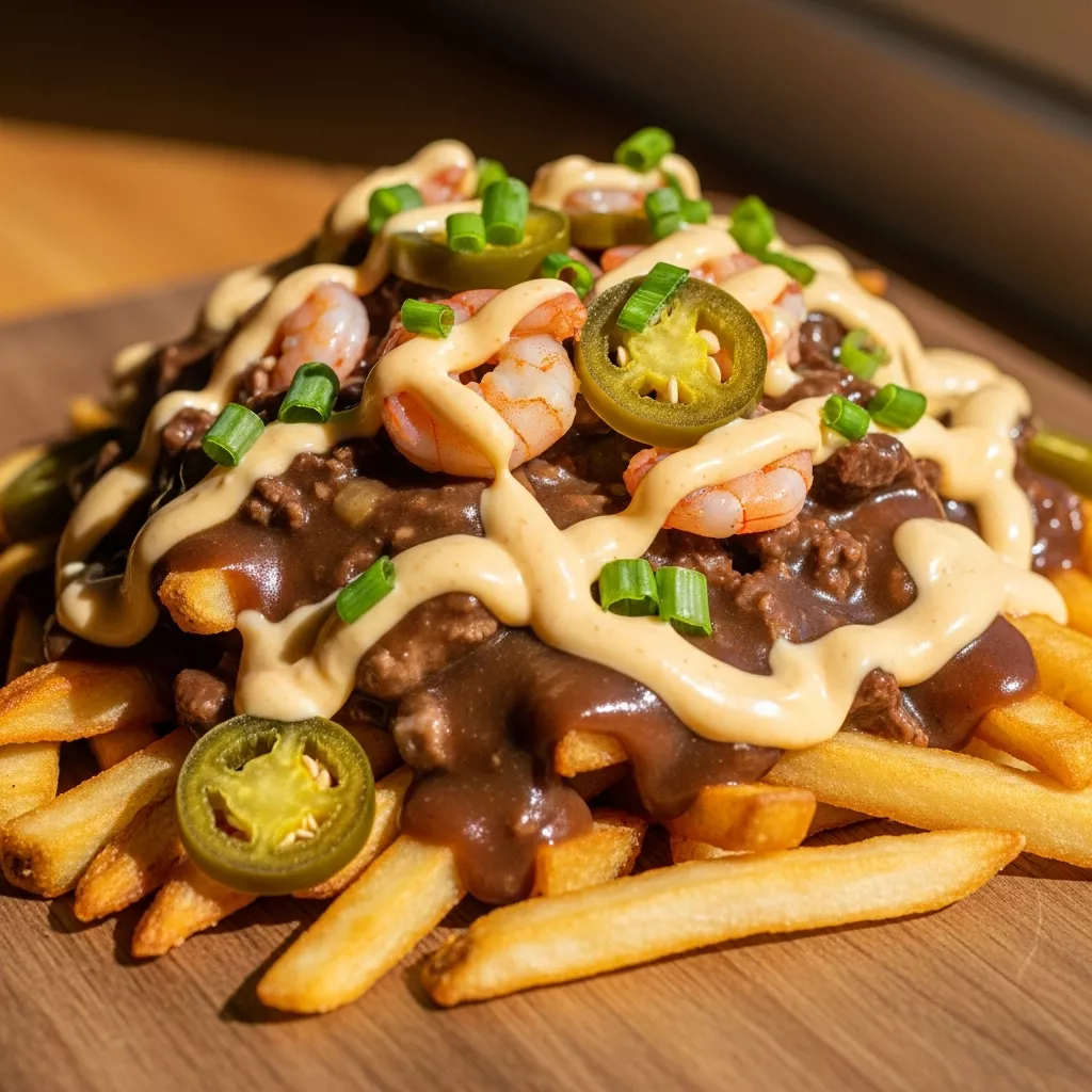 Close-up of Louisiana Voodoo Fries
