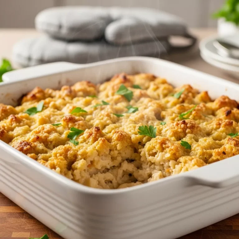 chicken stuffing casserole Homemade Dolly's Chicken & Stuffing Casserole