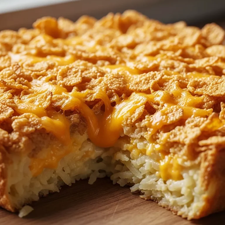 Recipe card for Cozy Classic Hashbrown Casserole