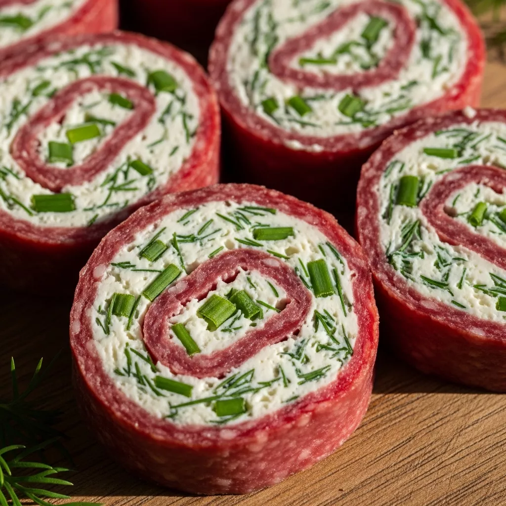 Cream Cheese Beef Salami Roll Ups: Creamy Beef Salami Roll-Ups: The Ultimate Appetizer