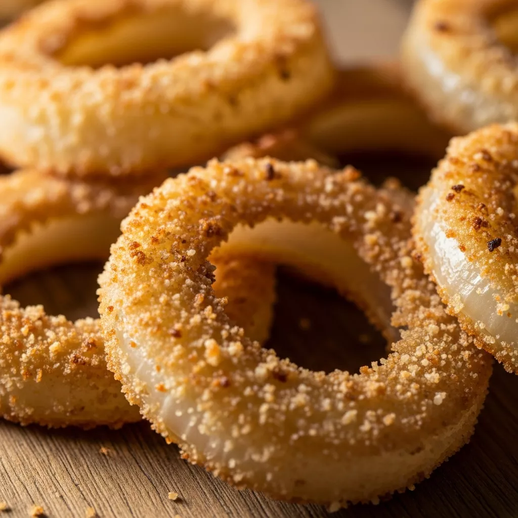 Keto Baked Onion Rings: Crispy Baked Keto Onion Rings