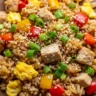 Savory Breakfast Fried Rice - Crispy and Flavorful
