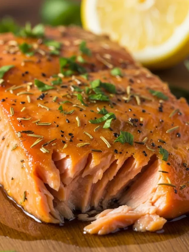 Amazing Honey Butter Glazed Salmon: The Ultimate Festive Centerpiece (Web Story)
