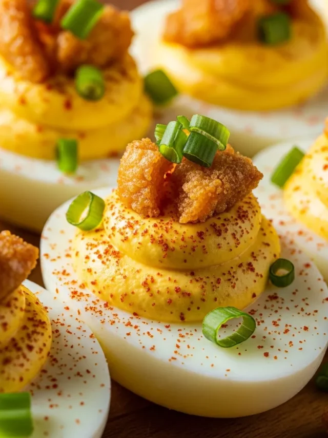 Amazing Nashville Hot Deviled Eggs: Spicy Appetizer Recipe (Web Story)