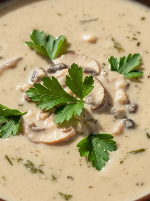 Cozy Cottage Cheese Mushroom Soup Recipe: Creamy Comfort (Web Story)