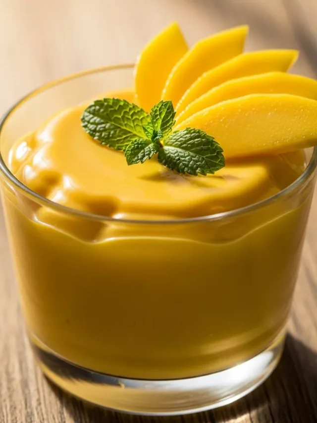 Easy Simple Mango Pudding Deliciously Easy Mango Pudding: A Simple Dessert Recipe (Web Story)