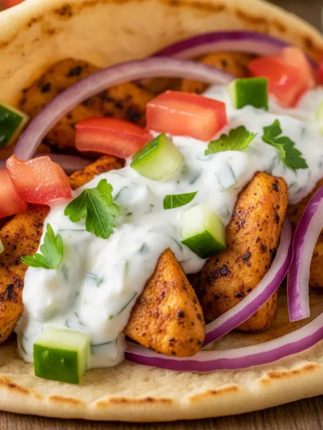 Deliciously Easy Chicken Gyros Recipe For A Quick Mediterranean Meal (Web Story)