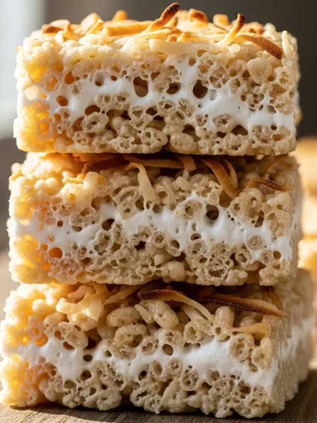 Ultimate Coconut Rice Krispy Treats Recipe You Need To Try (Web Story)