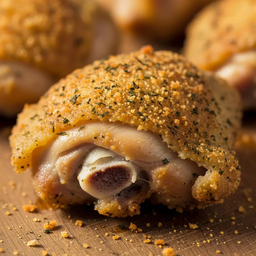 Extra Crispy Irish Oven Fried Chicken Thighs