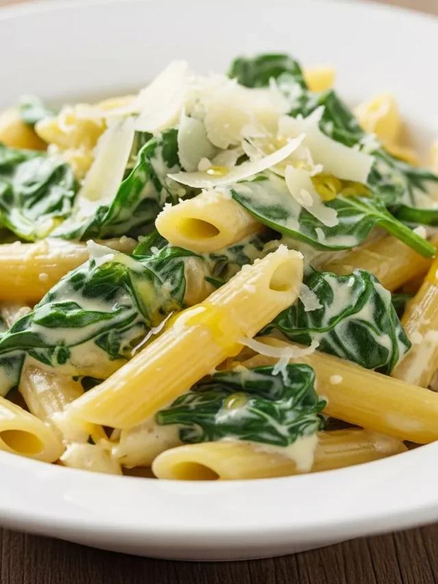 Quick Lemon Ricotta Pasta with Spinach for Busy Nights (Web Story)