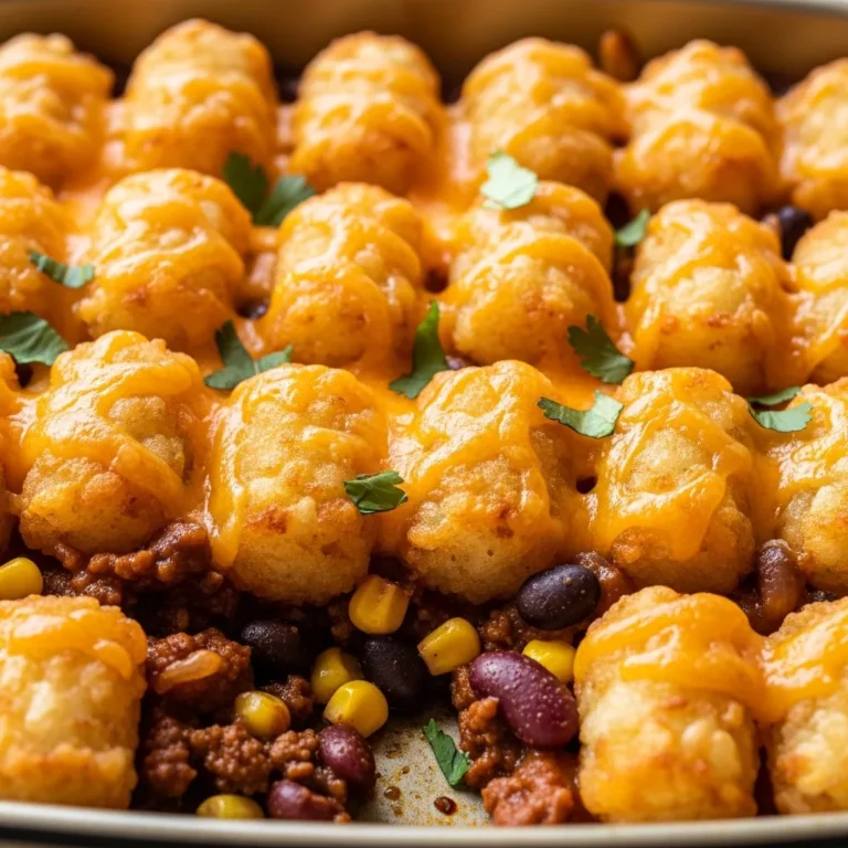 Easy Cowboy Casserole Recipe Card