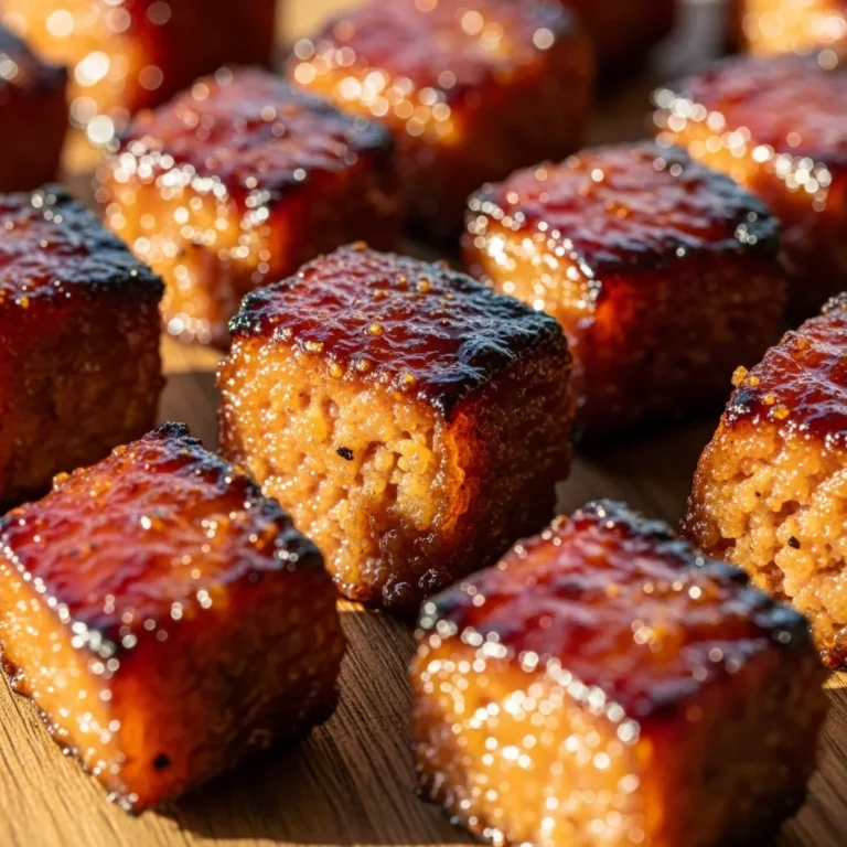 Candied Kielbasa Bites Recipe Card