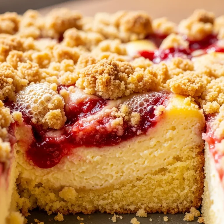 Strawberry Cheesecake Dump Cake Delight Recipe Card