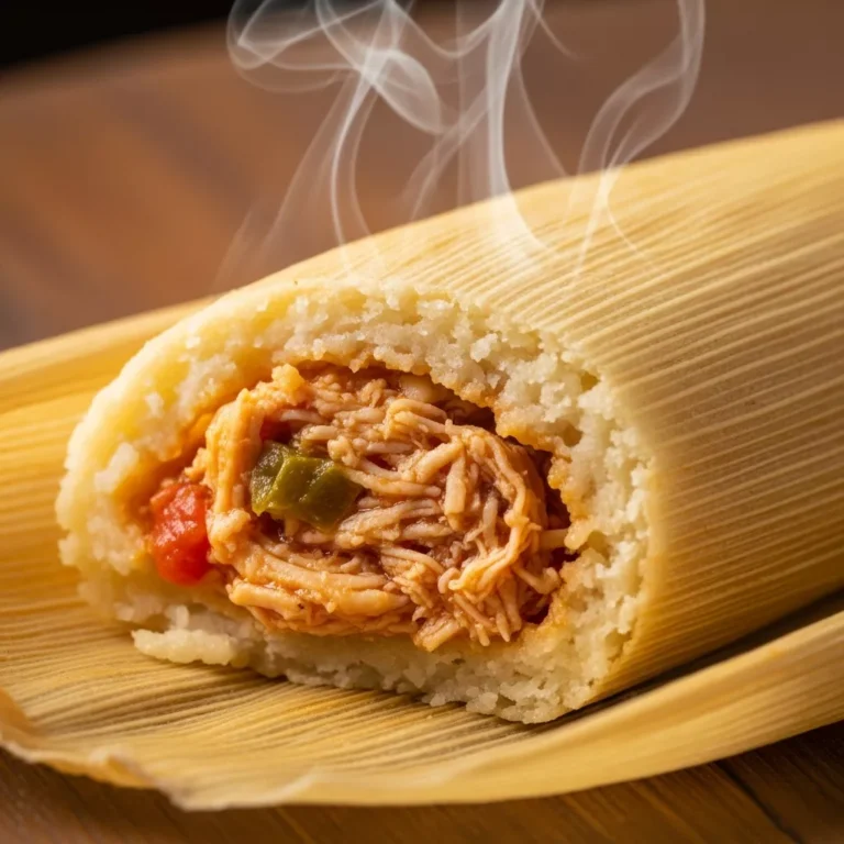 Chicken Tamales Recipe Card