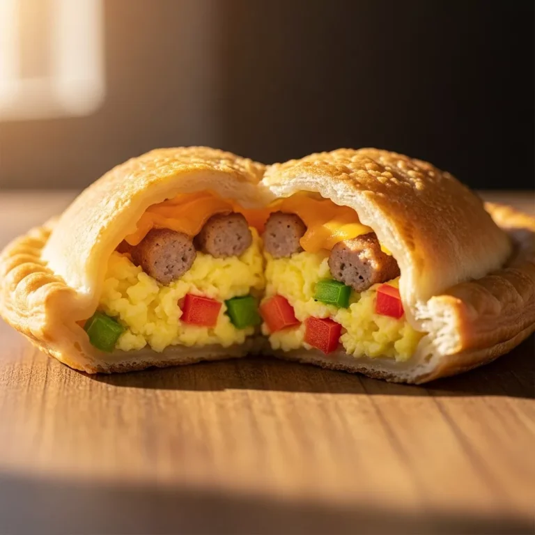 Breakfast Hot Pocket Recipe Card Perfect for anyone who loves breakfast hot pockets!