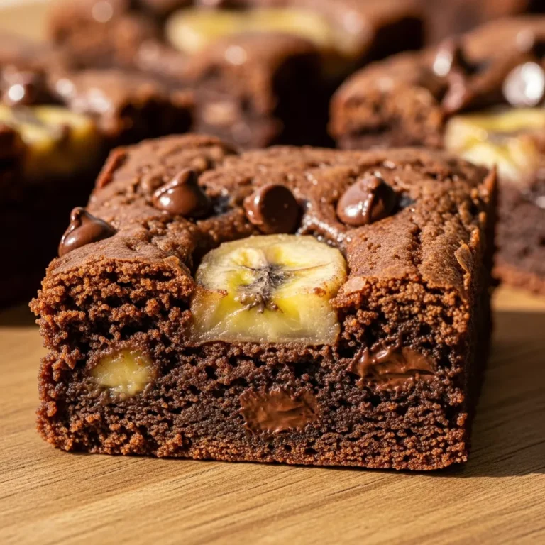 Banana Bread Brownie Recipe Card Perfect for anyone who loves banana bread brownies!