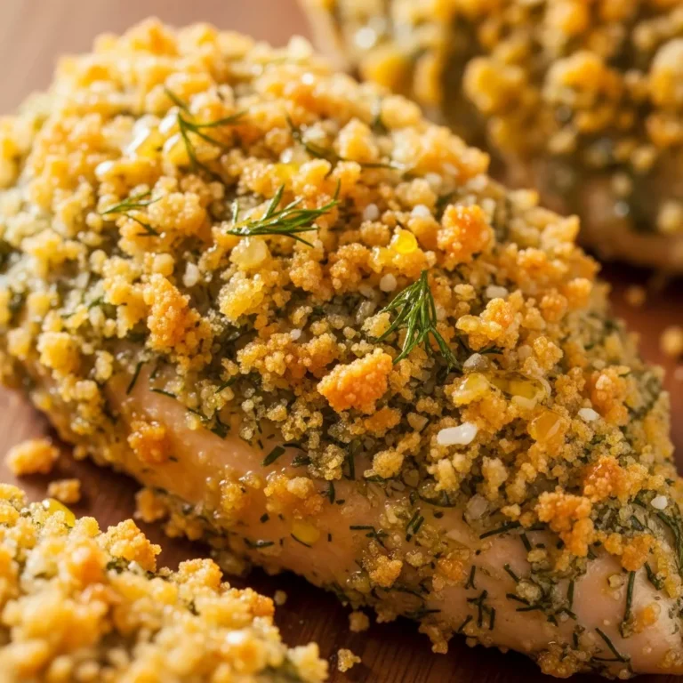 Recipe Card for Tangy Parmesan Chicken Crunch