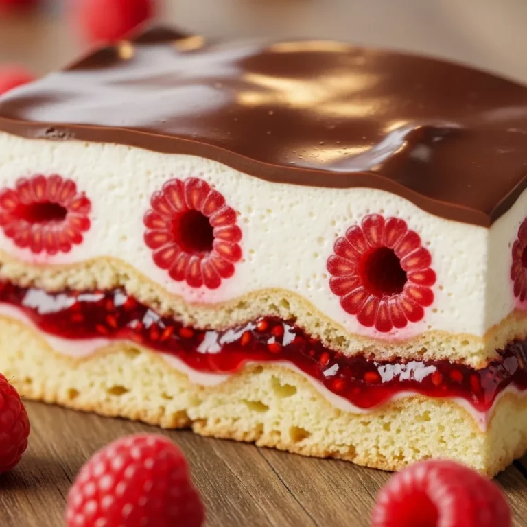Raspberry Chocolate Dream Lasagna Recipe