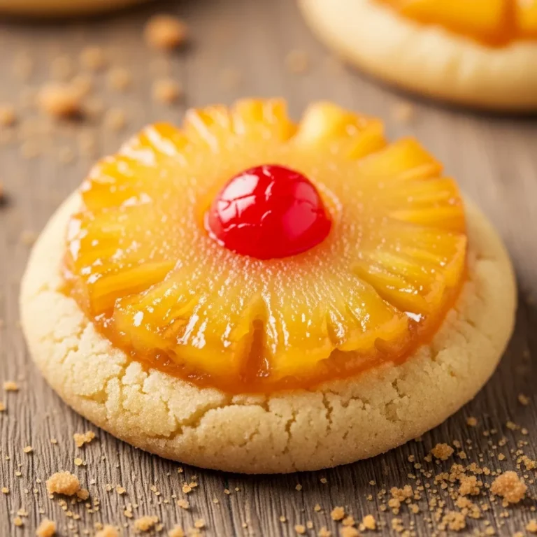 Pineapple Dream Cookies Recipe Card