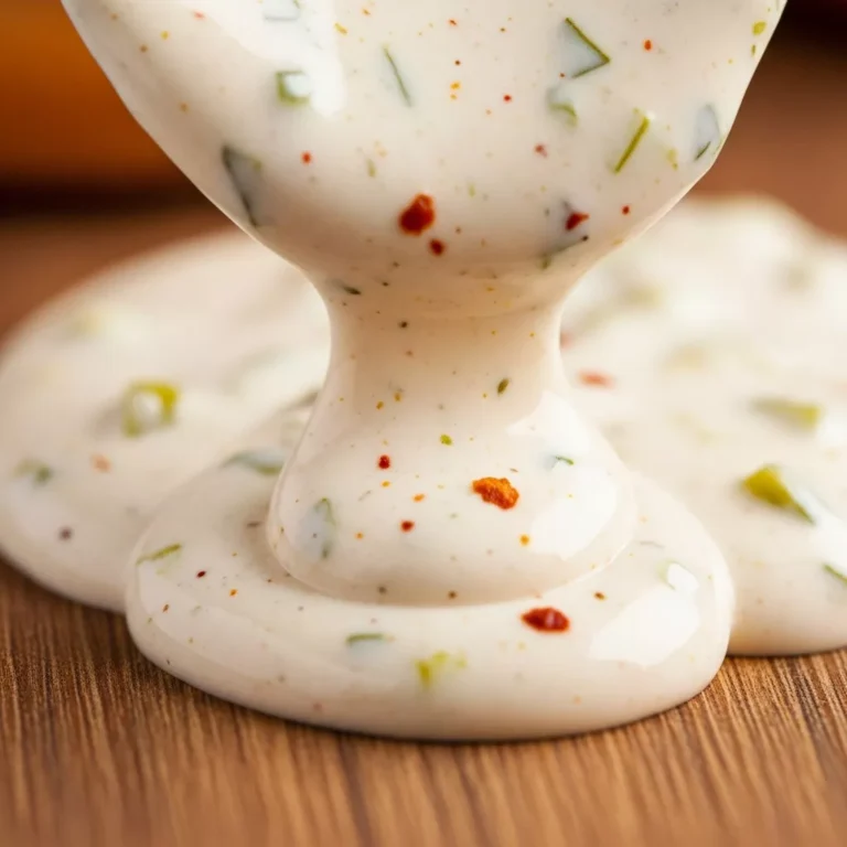 Recipe card for zesty dill pickle burger sauce