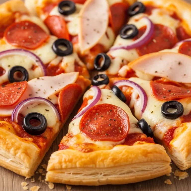 Easy Puff Pastry Pizza Recipe