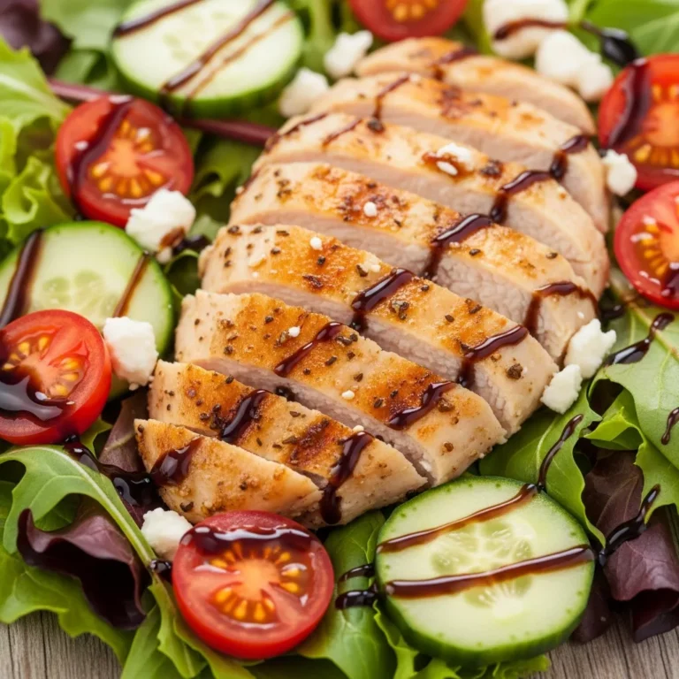 Zesty Lemon Herb Grilled Chicken Salad Recipe